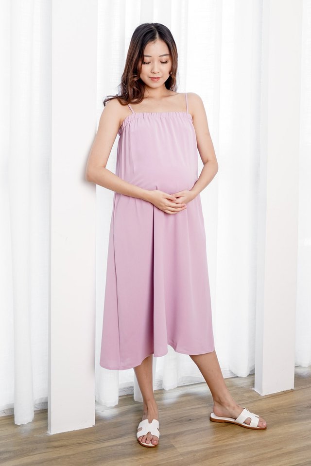 Heather Midi Maternity Dress